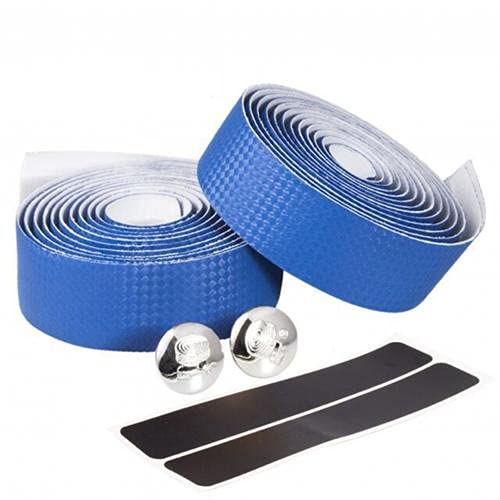 Ruban de guidon de vélo pour trajets urbains et sorties route | Lot de 2m bleu