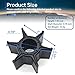 FREPURDO Water Pump Impeller Kit for Yamaha 692-W0078-02-00 - OEM Impeller Repair Kit for 60-90HP 2-Stroke Outboard Motors, Fits 70TLR, 75TLR, 90TLR, F90TLR Engines with Gaskets