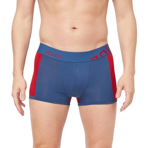Image of Zoiro Men's Soft Cotton Blend Solid Trend Trunk (Pack of 2) |Colours May Vary
