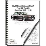 audi unfall magdeburg  Audi 80 90 1987-1992 Karosserie Unfall Instandsetzung Reparaturanleitung