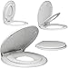 Price comparison product image EcoSpa Parent & Child Toilet Seat with Smooth Top Fitting Hinges That is Super Easy to Install and Keep Clean. Anti-Slam Lid & Seat Feature That Stays in Place. Very Sturdy with no Warping or Bowing.