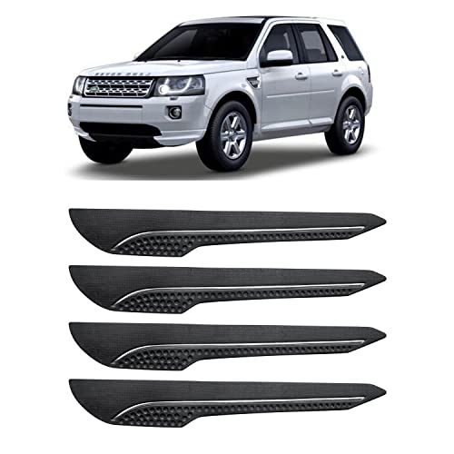 Image of AOSIS-Car Bumper Protector /Bumper Guard for Landrover Freelander with Single Chrome Stripe (4-Pcs)