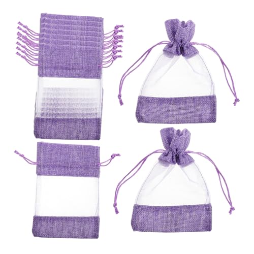 Bolsas de sachet finas de malla para flores, 10 unidades miniatura 1