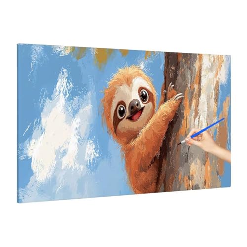 G  yCgoCio[ RA hG DIY lp Paint by Numbers for Adults Ǐ z[ ItBX t[Ȃ A[gG H| S l q 蕨 90x40cm K-13