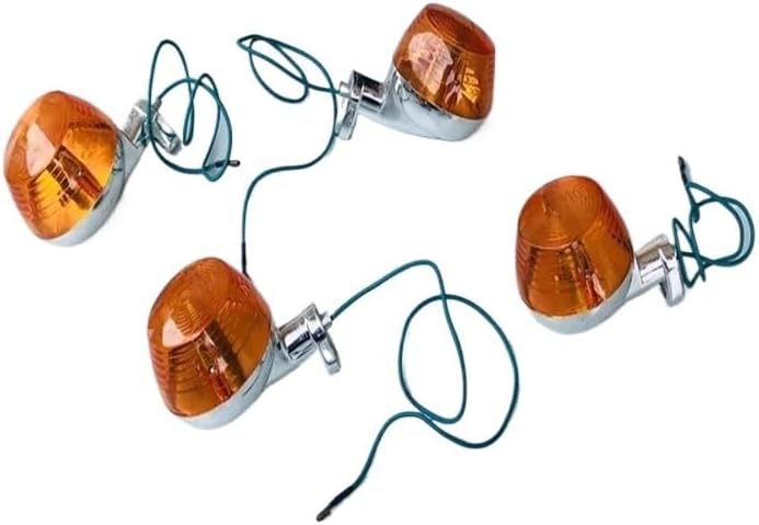 6V Motorcycle Indicators Flashers Blinker Amber Lamp Turn Signal For HONDA PASSPORT JH48cc C50 C65 C70 C90 JH70 JH 70 70cc