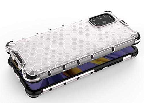 Image of Glasgow Back Case Cover for Samsung S10 Lite Shockproof Military Grade Back Cover - Transparent