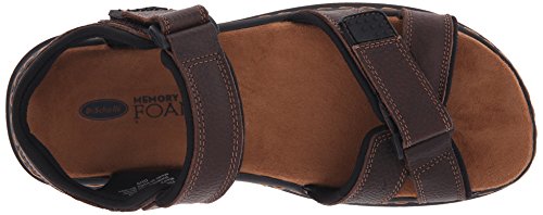 Dr. Scholl's Shoes Men's Gus Sandal,Brown,11 M Us #TOP4