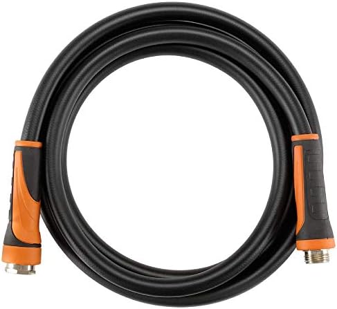 Giraffe Tools Garden Leader Hose 10ft x 5/8", Short Water Hose Heavy Duty, Flexible, Lightweight Hybrid Hose with Swivel Grip Handle, Male to Female Fittings