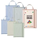PHZDINGWEIKJ Mesh Zipper Bags 6-Pack