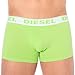 Diesel Men's 3-Pack Shawn Stretch Boxer Trunk, Charcoal/Green/Navy, Medium