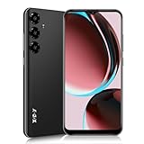 Xgody V50 Unlocked Android Phones, 4GB RAM + 64GB ROM, 6.52'' HD Incell Screen Smartphone, Dual 4G LTE Unlock Cell Phone, 13MP+5MP Camera, Face Unlock, 4500mAh Battery Mobile Phone - Black