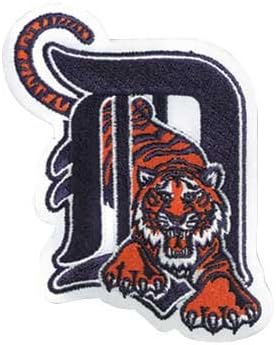 Detroit Tigers Old English D with Tiger Patch