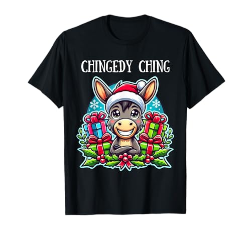 Dominick the Donkey - Chingedy Ching Design italiano Maglietta