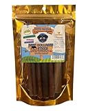 PETS WHplus-Premium High Collagen Beef Dog Chews, 100% Natural, Single Ingredient, Grass-Fed Beef, 6” Sticks, 5 Count | Long-Lasting, Grain-Free, Rawhide-Free, Supports Joint Mobility & Dental Care