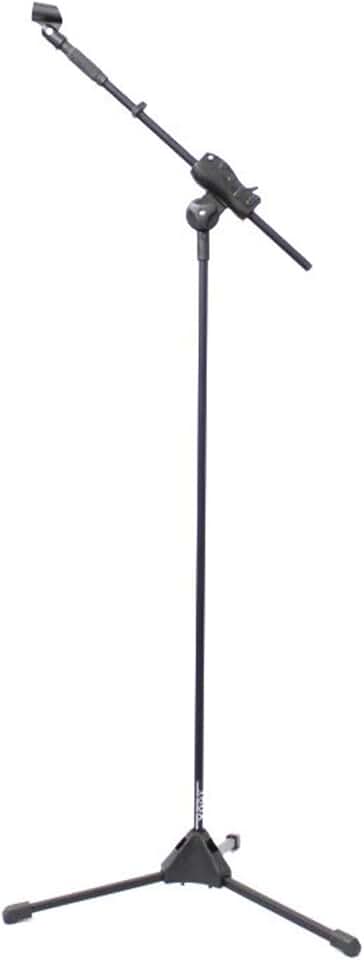 Pedestal de Microfone com Cachimbo Para Microfone com Fio ou sem Fio (PARA MIC COM FIO)