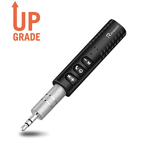 Mini Bluetooth Receiver, Areson Portable Bluetooth 4.1 Car Aux Adapter Receiver 3.5 mm