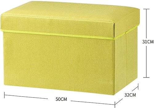 Siège repose-pieds pliable avec coffre de rangement intégré - 3