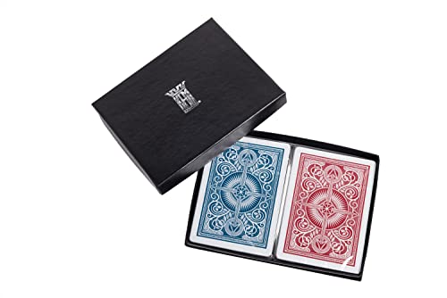 Kem Playing Cards Arrow Red And Blue, Bridge Size- Standard Index Playing Cards (Pack Of 2) - 1007086 #TOP5