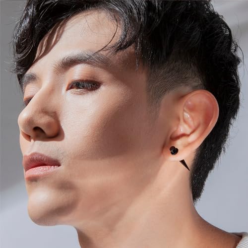 Acrylic, Silicone Ear Stretching Kit: Lightweight Tapers, Heart Tunnels & Plugs for Starter Expanders | Body Piercing Jewelry Earring Gauges Gauging Set for Men, Women (Size: 14G-0000G)3