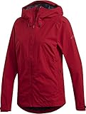 Dobby 100% poliéster adidas W Swift Rain Jk Chaqueta, Mujer, maract, M