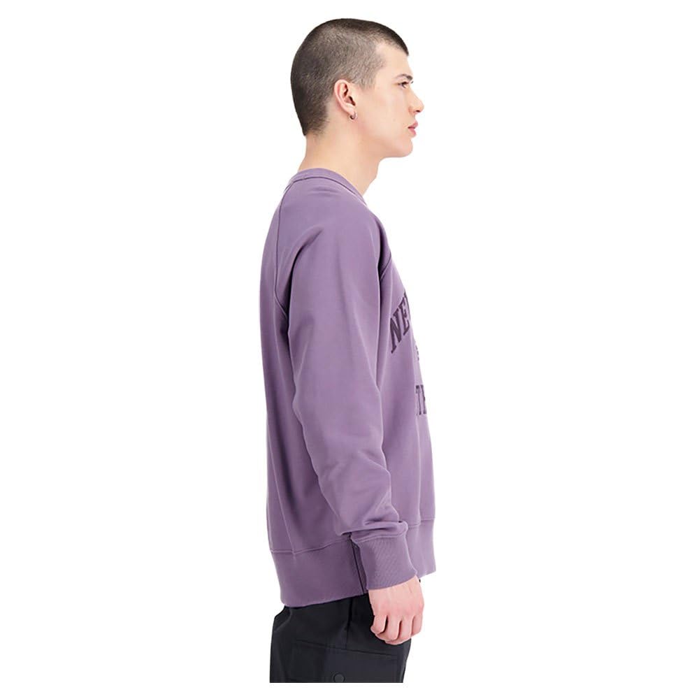 New Balance Damski sweter Varsity z okrągłym dekoltem Shadow (515) S, Cień (515), S