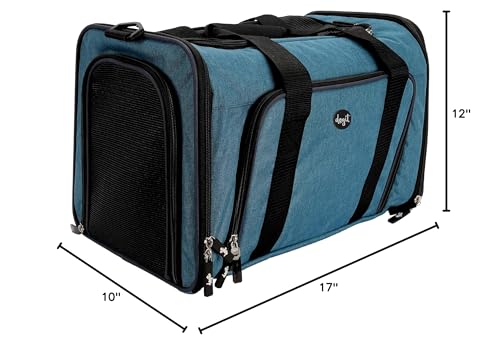 Bolso expandible Dogit 77563 con espacio extensible y ventilación para perros 4