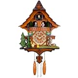 KUKUWALD Black Forest Chalet Clock
