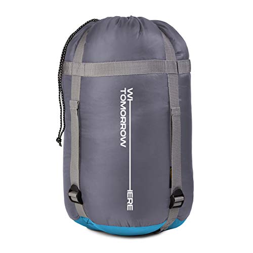 Mumienschlafsack Lumaland Outdoor 230 x 80 cm mit Packsack