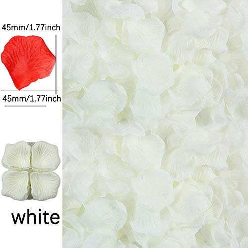 Gabwe 3000 Pcs Rose Petals Artificial Silk Flower Petals For Valentine Day Wedding Party Flower Decoration #TOP4