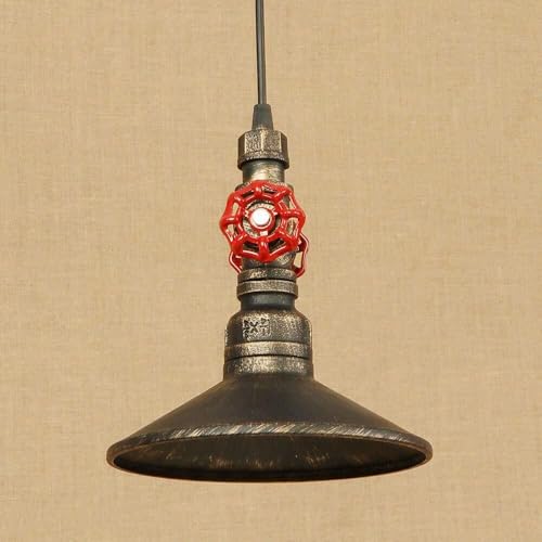 Lámparas de tuberías de agua con diseño industrial retro loft 2