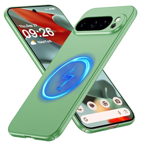 Coque compatible MagSafe pour Pixel 9 XL protection fine anti-empreintes