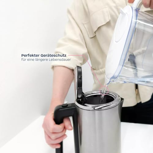 BWT Filterkartusche Magnesium Mineralized Water 5+1 | mit Magnesium Wasserfilter Trinkwasser | für Speisen & Getränke | Filtert Kalk, Chlor, Blei & Kupfer | für Wasserhärte ab 15°dH geeignet