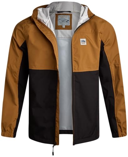Opiniones de North Creek - 5 favoritos. 13 Bass Creek Outfitters - chamarra impermeable ligera para hombre, para correr, ciclismo, senderismo con capucha, talla L, trigo