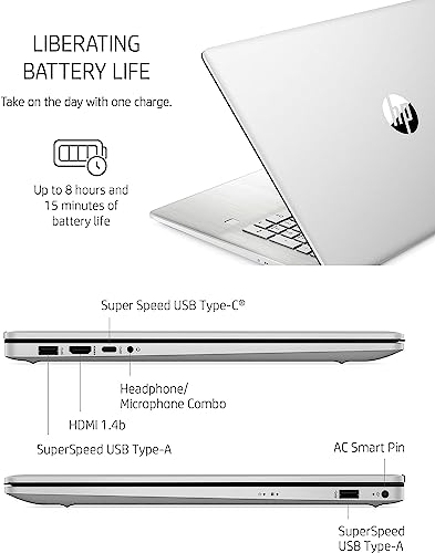 2022 Hp Pavilion 17 Laptop, 17.3" Hd+ Touch Display, Amd Ryzen3 3250U Processor, 16 Gb Ram, 256 Gb Ssd, Wifi, Webcam, Long Battery Life, Windows 10 + One Year Of Office365, Silver (Latest Model) #TOP3
