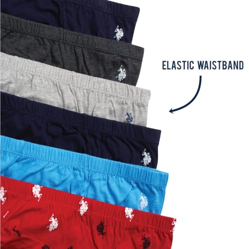 U.S. POLO ASSN. Men's Cotton Low-Rise Briefs with Pouch, 6-Pack #TOP24