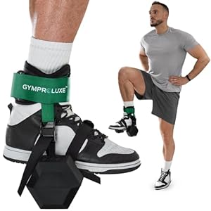 Gymproluxe Original Multi Leg Weight Strap – Dumbell Weight Ankle Strap – Monkey Dumbbell Feet Attachment for Home Leg Workouts – Ideal Trainer for Kickbacks, Glutes, Hamstrings, Quads and Hips