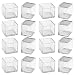 Mogokoyo Stuhlbeinkappen Silikon Stuhlsocken Stuhlbein Schutz Möbel Furniture Tisch Hocker Bein Covers Pads Füße Protectors für 25MM Quadratisch Beine (16 Stück)