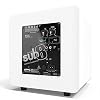 Kanto YU6MW YU6 (White) Powered Bluetooth Bookshelf Speaker System w/ SUB8 250W Subwoofer & SP26PLW 26 Stands (SP26PLW, White) Home Audio Bundle