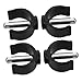 ARTSEWPLY Cane Holders for Walking Canes 4Pcs C-Shape Non-Slip Latch Clips Walking Stick Accessories Crutches Replacement Parts Secure Grip