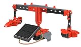 fischertechnik 559882 Profi Solar Power – zestaw do montażu dla dzieci od 8 lat, skrzynka eksperymentalna na temat energii słonecznej, w zestawie moduł solarny i silnik solarny