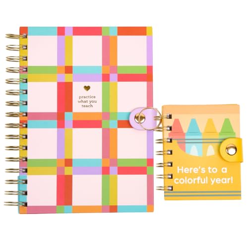 Carnet de notes enseignant avec mini journal inspirant VOTUM