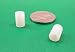 Natural Nylon Spacer, Unthreaded, No. 6 Screw Size x .250