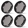 Benlari 2inch Smoke Bullet Turn Signal Light Lens Cover Anti-scratch Lenses Fit for Harley Touring Street Glide Road Glide Road King Electra Glide Softail Dyna Sportster Iron883 1200, 4PCS