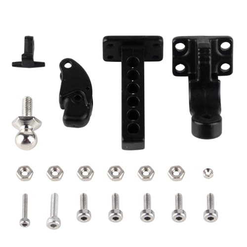 INJORA RC Anhängerkupplung RC Trailer Haken Tow Hook RC Zubehör für 1:10 RC Crawler TRX4 Axial SCX10 90046