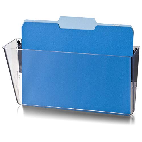 Officemate Magnetic Wall File Letter Size, Clear (21454) #TOP4