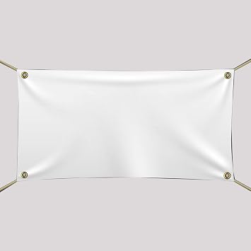 Blank Banners and Signs to Decorate DIY Banner Signs for Business Office and Activities