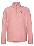 Ziener Unisex Kinder Jamil Kinder Ski-Pullover, Skirolli, Funktions-Shirt | langarm, atmungsaktiv, Fleece, fading rose, 176