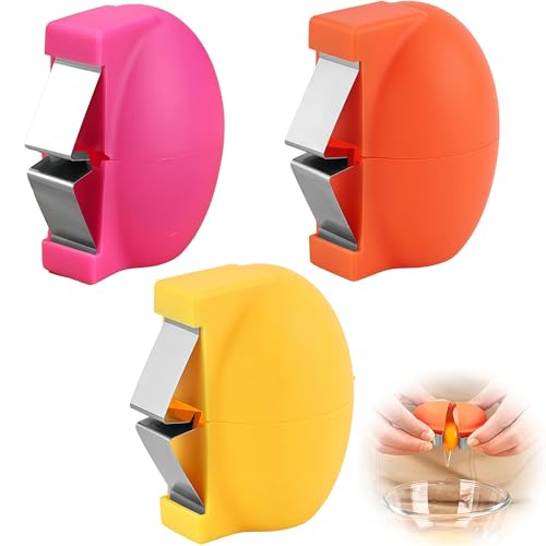 Produktfoto von 6 Stück Ei Cracker Werkzeug, 2026 Neue Einfache Eieröffner für Shell-Free Kochen, Handheld Keine Mess Ei Separator&hellip;