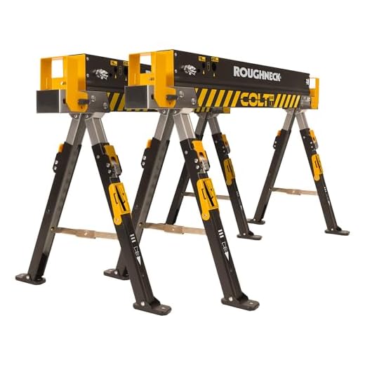 ROUGHNECK® COLT 600E Heavy Duty Sawhorse