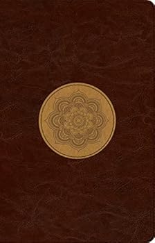 Paperback Large Print Thinline Reference Bible-ESV-Emblem Design [Large Print] Book